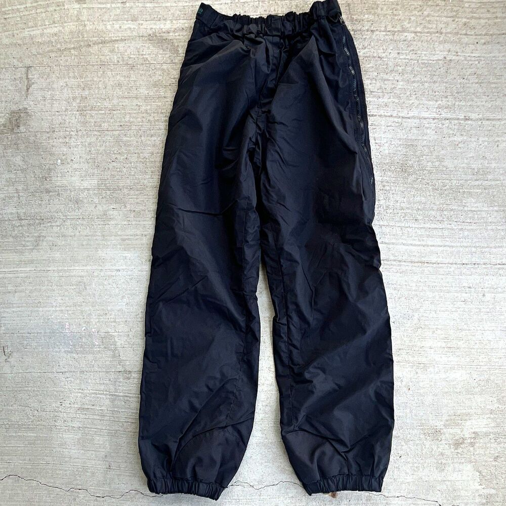 Columbia Wind Snow Pants Womens Large Black Gorpcore Ski Rain Snow Techwear